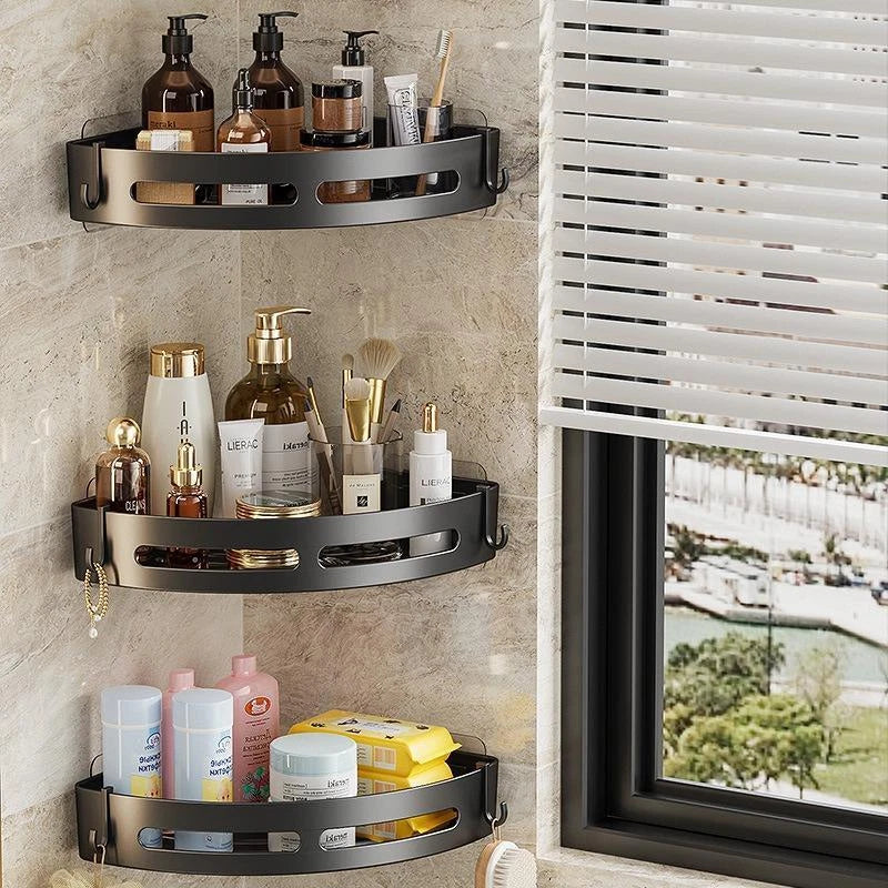 Housious No-Drill Bathroom Shower Caddy Shelf – Wall Mounted Shampoo, Soap, Towel & Storage Organizer for Bathroom & Kitchen
