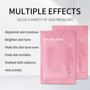 Collagen Face Mask Sheet | Overnight Moisturizing Glass Skin Mask