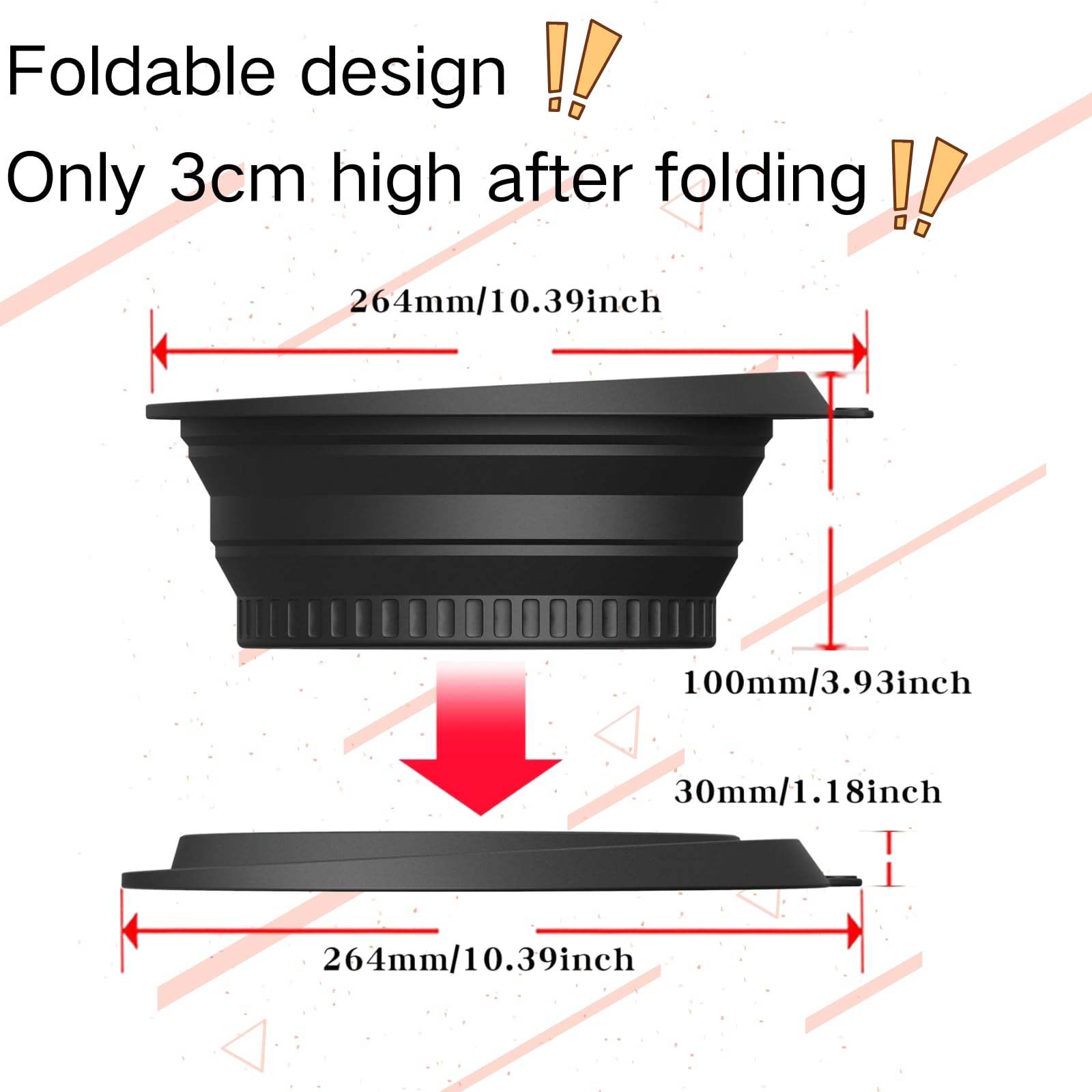 Silicone Ice Facial Bowl with Ice Tray | Foldable Face Ice Bath Basin | Skin Tightening & Pore Care Tool