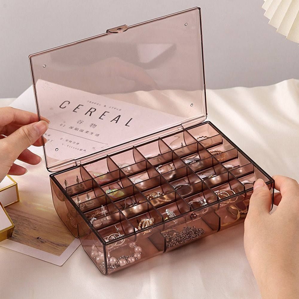 2-Layer Jewelry Organizer Box