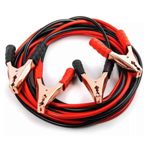 Heavy Duty Auto Jumper Cables | Emergency Battery Booster Clamps