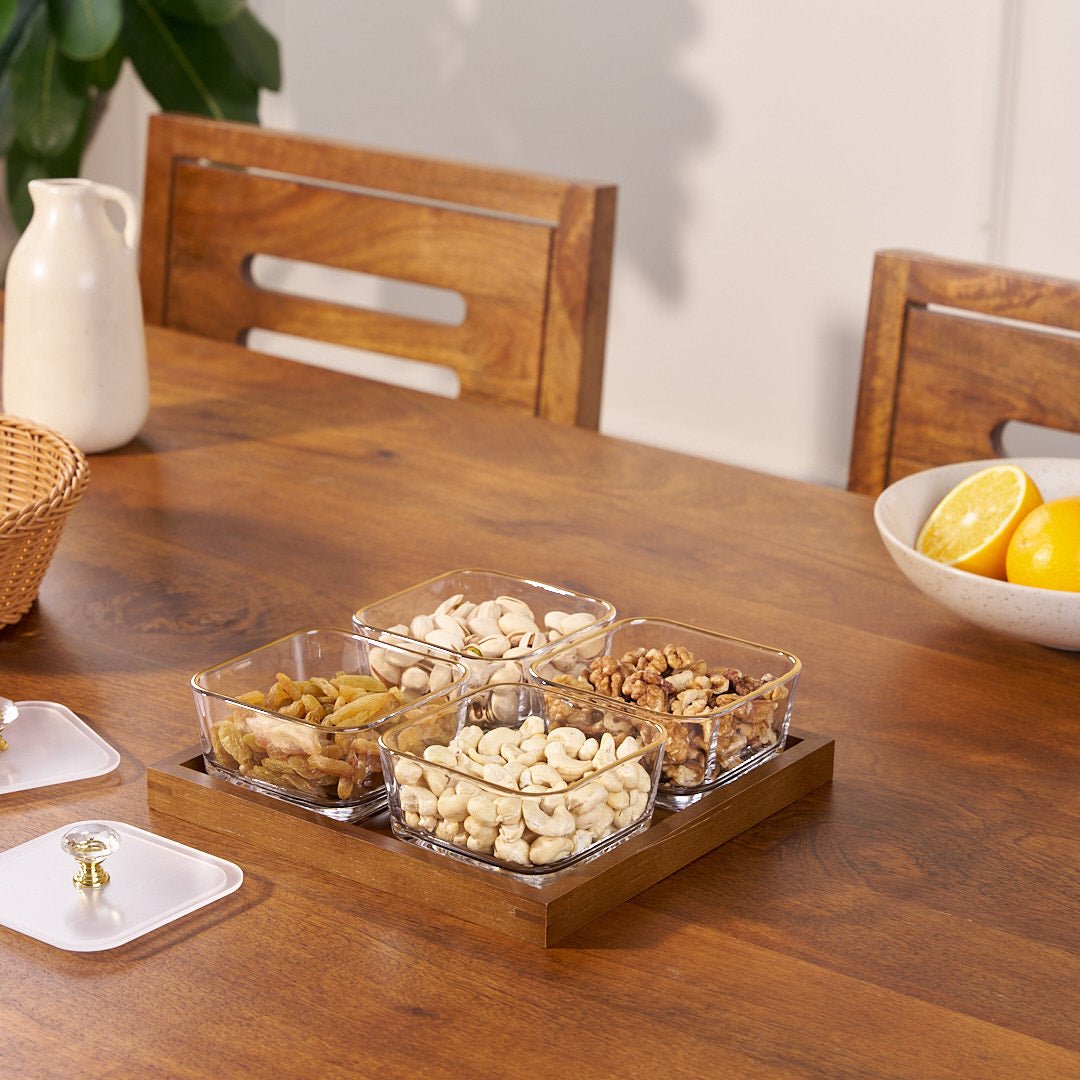 Luxury Glass Snack Box Set | Elegant Airtight Storage for Premium Kitchen Organization