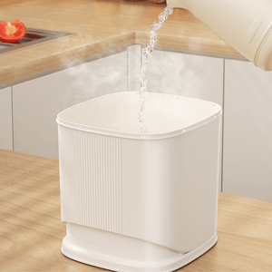 Large 6kg Moisture-Proof Grain Dispenser & Rice Storage Bin | Airtight Bulk Food Organizer