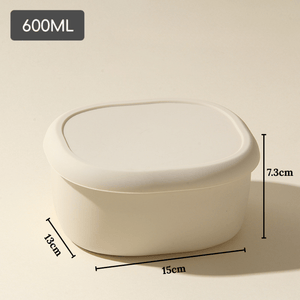 Multi-Use Silicone Food Storage Container with Lid | Flexible, Airtight Daily Storage Solution