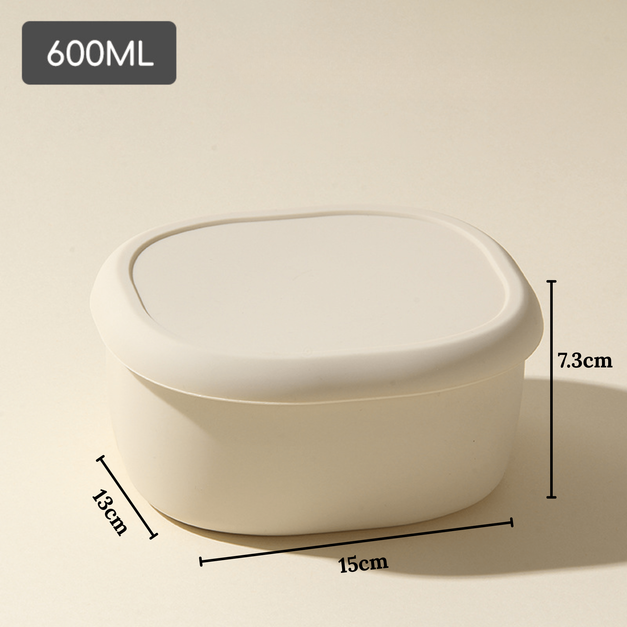 Multi-Use Silicone Food Storage Container with Lid | Flexible, Airtight Daily Storage Solution