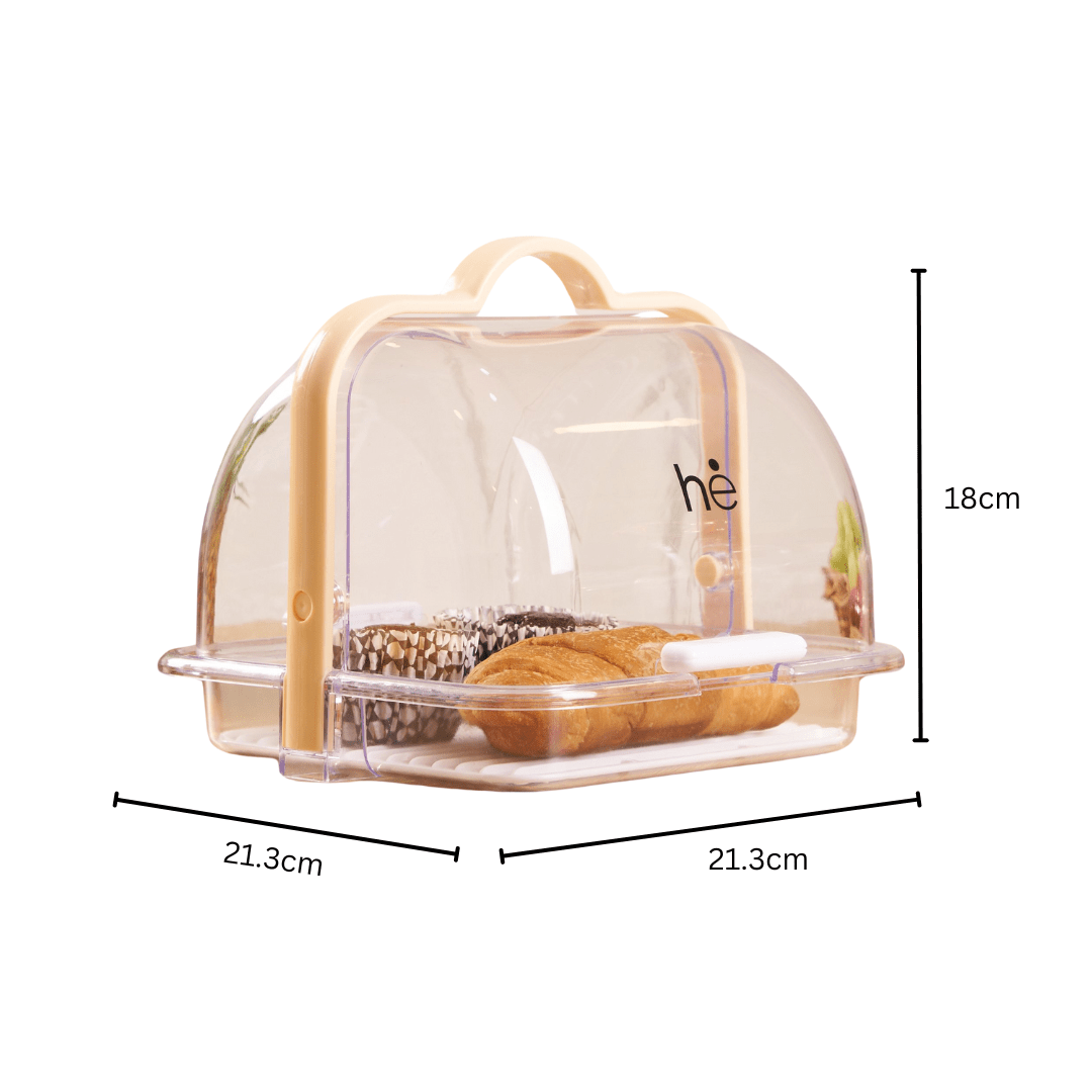Fresh Keeper Acrylic Food Organizer | Drain Tray Vegetable Fruit Storage Container