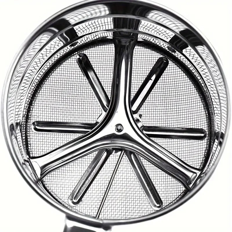 Heavy Duty Stainless Steel Flour Sifter with Handle – Baking Essentials