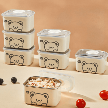 Stainless Steel Multi-Purpose Meal Storage Container 300ml | Compact Airtight Snack & Dip Box