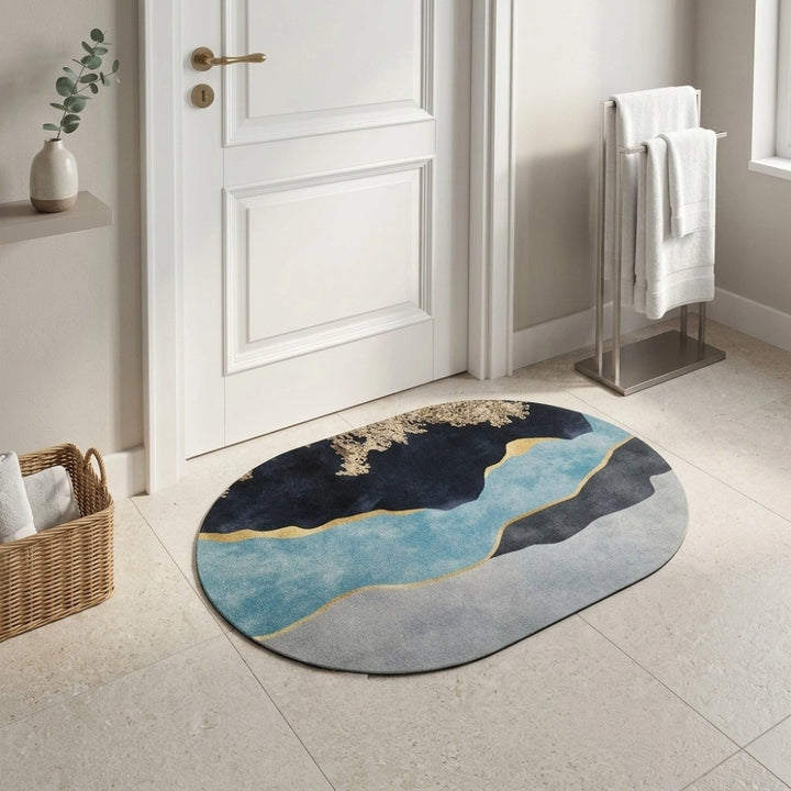 Premium Non-Slip Quick-Dry Bath Mat | Ultra-Absorbent, Machine-Washable Bathroom Rug