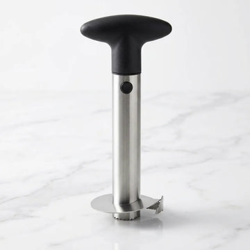 Stainless Steel Pineapple Cutter & Corer | Heavy-Duty Pineapple Peeler & Slicer Tool | Easy Fruit Cutter for Kitchen