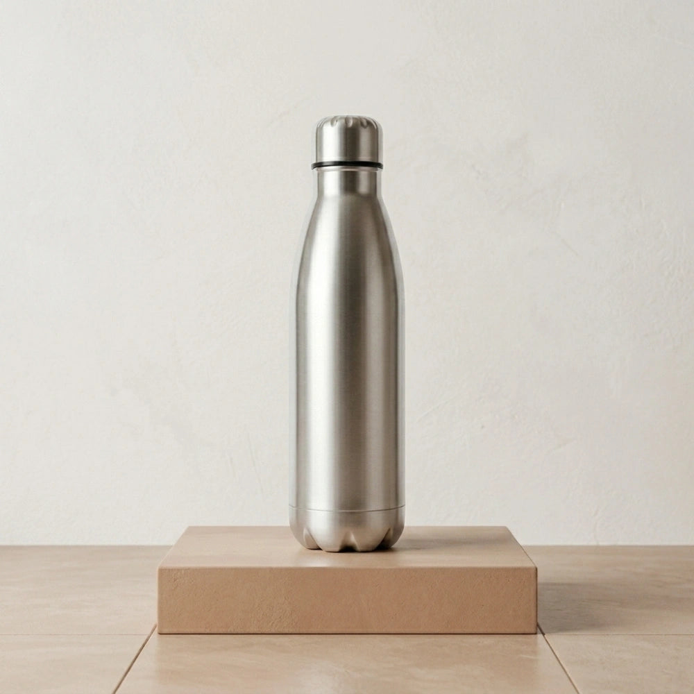 1 Litre Stainless Steel Water Bottle | Vacuum Insulated Flask, Leakproof BPA-Free Metal Bottle for Hot & Cold Drinks, Office, Gym, School & Travel