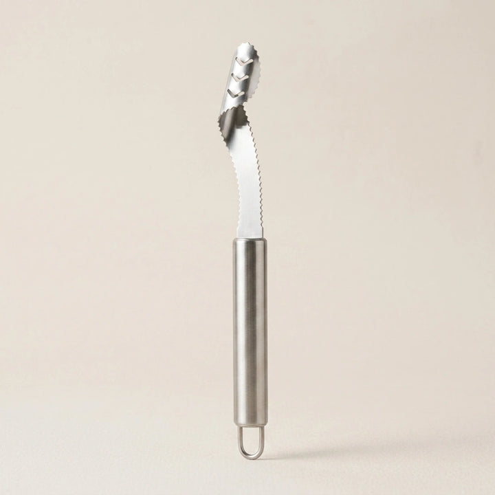 Stainless Steel Chili Corer & Seed Remover Tool | Pepper Deseeder for Jalapeños, Green Chilies & Peppers | Easy Kitchen Gadget