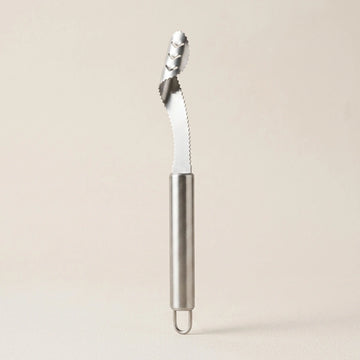 Stainless Steel Chili Corer & Seed Remover Tool | Pepper Deseeder for Jalapeños, Green Chilies & Peppers | Easy Kitchen Gadget