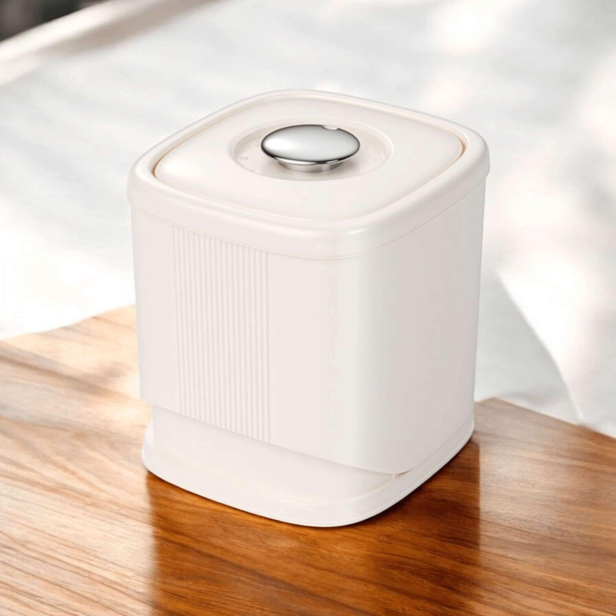 Large 6kg Moisture-Proof Grain Dispenser & Rice Storage Bin | Airtight Bulk Food Organizer