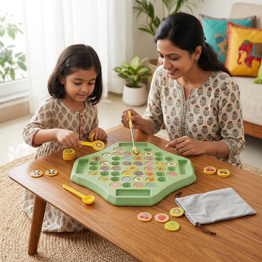 Wooden Kids Memory Matching Game | Educational Toy 3-6 Years