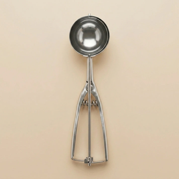 Stainless Steel Ice Cream Scoop Spoon | Heavy-Duty Ice Cream Serving Scoop for Gelato, Sorbet & Cookie Dough