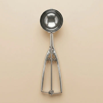 Stainless Steel Ice Cream Scoop Spoon | Heavy-Duty Ice Cream Serving Scoop for Gelato, Sorbet & Cookie Dough