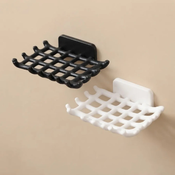 Self Adhesive Wall Mounted Soap Holder | No Drill Bathroom Soap Stand
