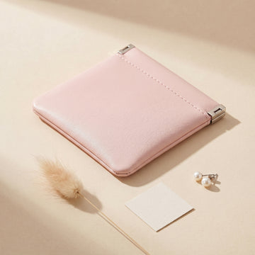 Mini Travel Cosmetic Pouch | Small Storage Bag for AirPods, Cables, Coins, Jewellery, Lipstick & Makeup Essentials (2 pcs)