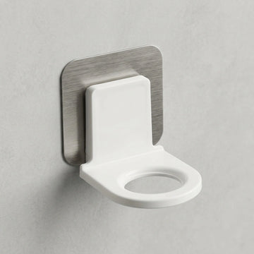 Wall Mounted Shampoo & Soap Bottle Holder | Self Adhesive No Drill Bathroom & Kitchen Dispenser Rack