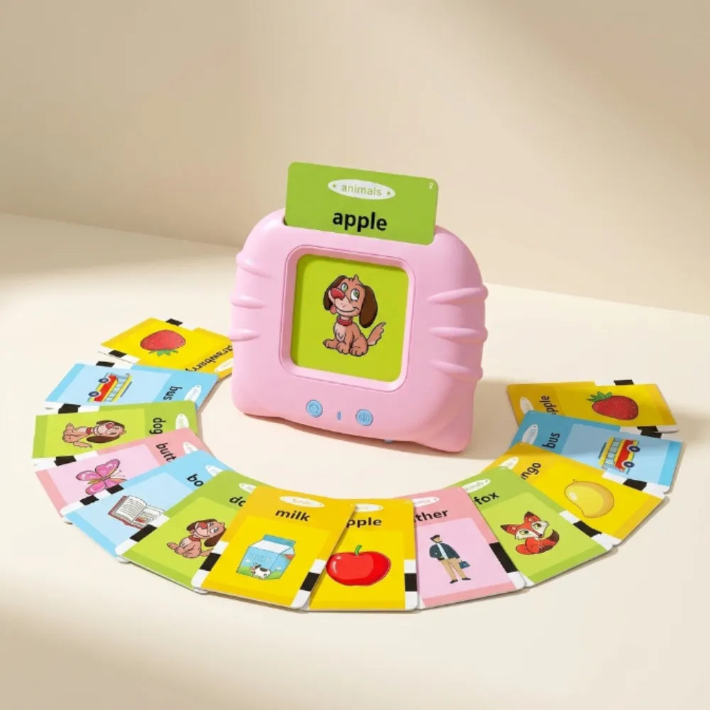 Talking Baby Double-Sided Flash Cards | Interactive Montessori Learning Toy | Cognitive Skills & Educational Toy for Kids 2+ Years