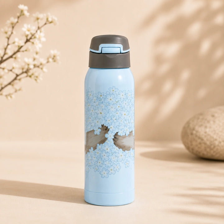 500ML Double Wall Vacuum Insulated Stainless Steel Sports Bottle | Hot & Cold Water Flask | Leakproof Travel Bottle