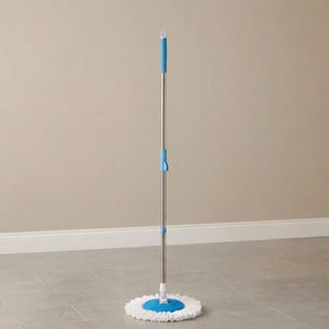 Professional Spin Mop with Telescopic Handle | Adjustable Microfiber Floor Cleaning Mop for Tiles, Wood, Marble & Wall Dusting