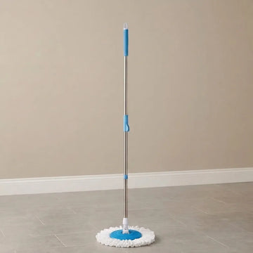 Professional Spin Mop with Telescopic Handle | Adjustable Microfiber Floor Cleaning Mop for Tiles, Wood, Marble & Wall Dusting