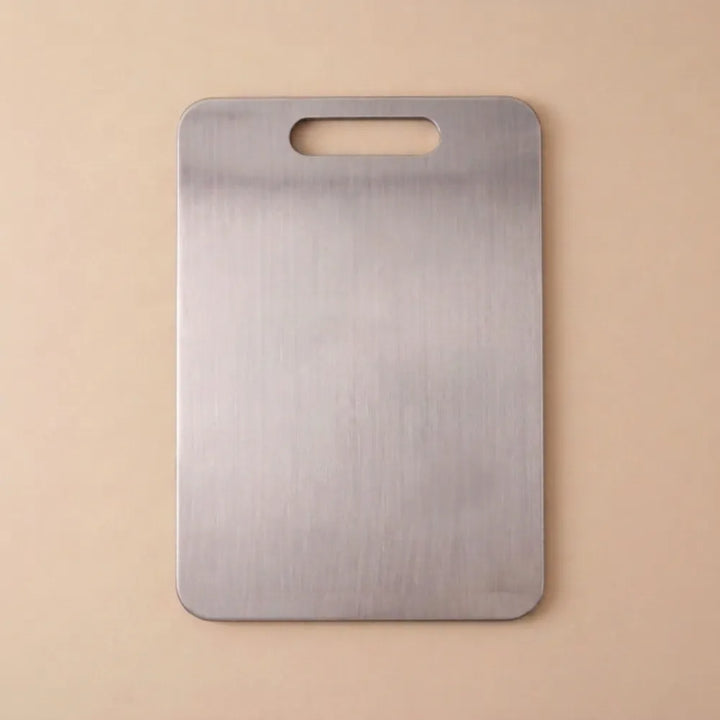 Stainless Steel Chopping Board | Heavy-Duty Food Grade Metal Cutting Board | Rustproof Multipurpose Kitchen Cutting Plate