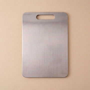 Stainless Steel Chopping Board | Heavy-Duty Food Grade Metal Cutting Board | Rustproof Multipurpose Kitchen Cutting Plate