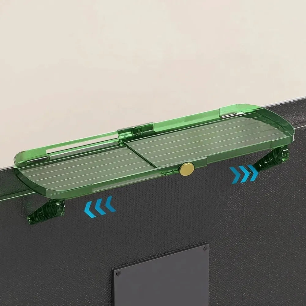 Screen Top Shelf Mount TV Screen Top Storage Rack for Cellphone Stand Router
