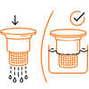 2-in-1 Drain & Stopper