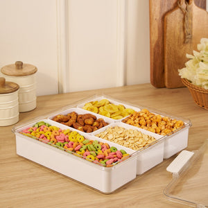 Multi-Compartment Dry Fruit Box | Organize & Store Premium Nuts, Seeds & Dried Fruits