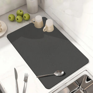 Premium Dish Drying Mat for Kitchen Counter – Fast Absorbing & Durable Design