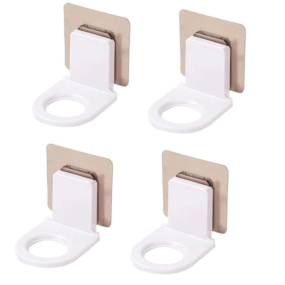 Wall Mounted Shampoo & Soap Bottle Holder | Self Adhesive No Drill Bathroom & Kitchen Dispenser Rack