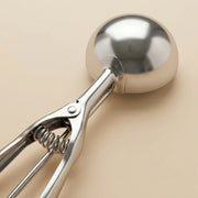 Stainless Steel Ice Cream Scoop Spoon | Heavy-Duty Ice Cream Serving Scoop for Gelato, Sorbet & Cookie Dough