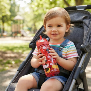 750ml Cartoon Kids Water Bottle | Leakproof Plastic Sipper Bottle for School, Travel & Outdoor | BPA-Free Drinking Bottle with Easy Carry Design