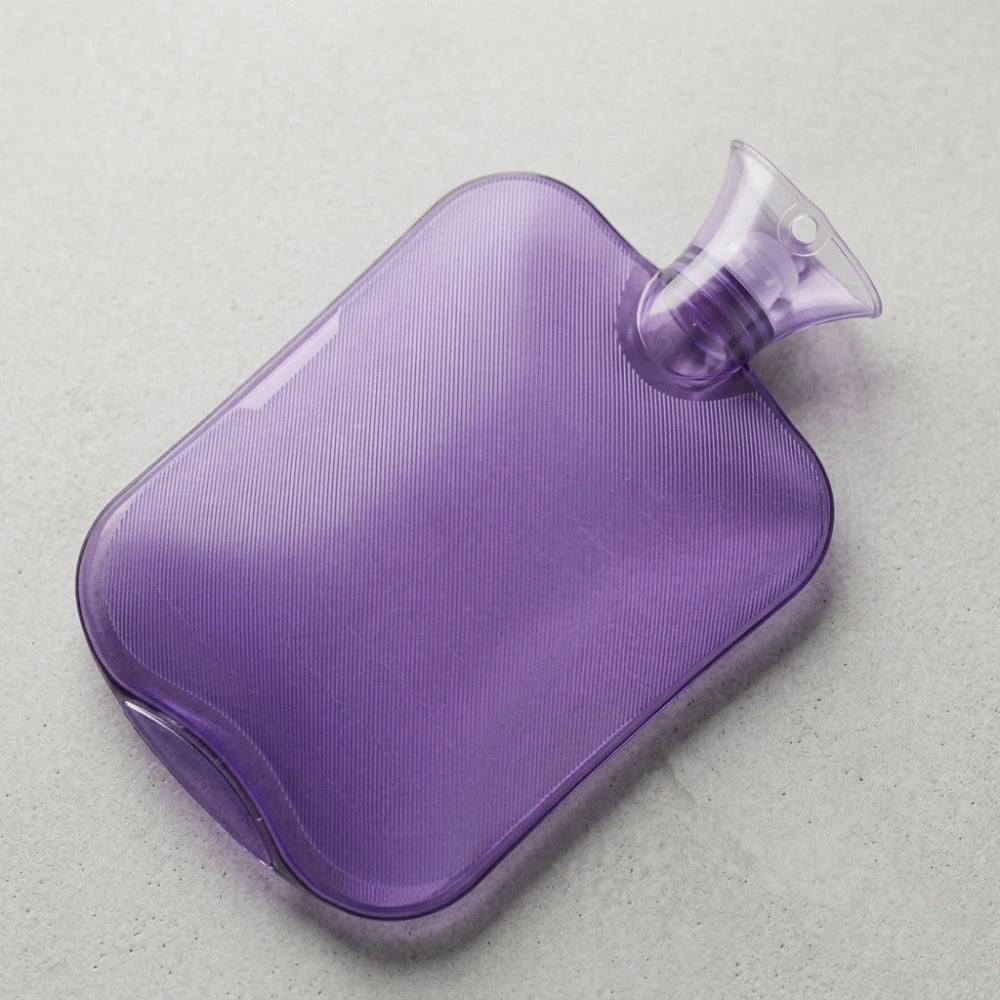 Leakproof Hot Water Bag for Pain Relief | Reusable Heating Pad for Period Cramps, Back, Neck & Muscle Pain