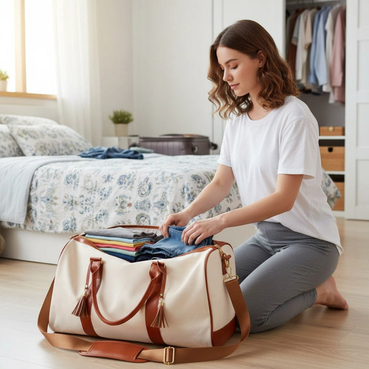 2-in-1 Convertible Garment Duffle Bag for Travel