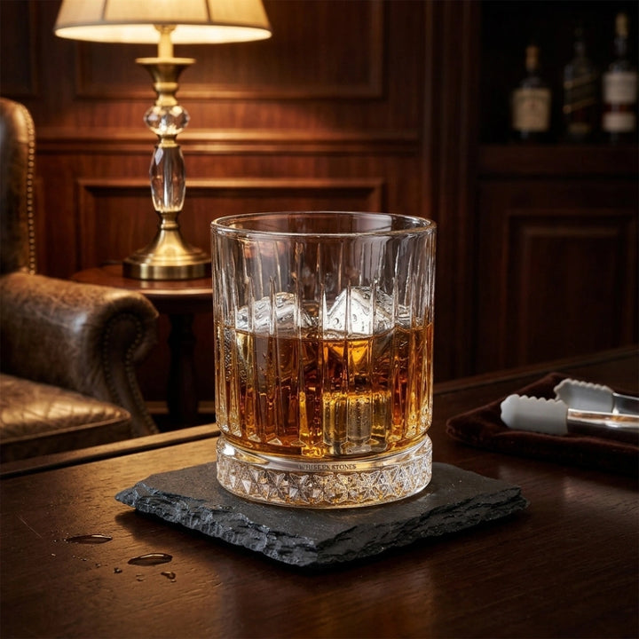 4PCS Reusable Stainless Steel Whiskey Stones | Metal Ice Cubes for Whiskey, Cocktails & Beverages | Drink Chilling Cubes Set