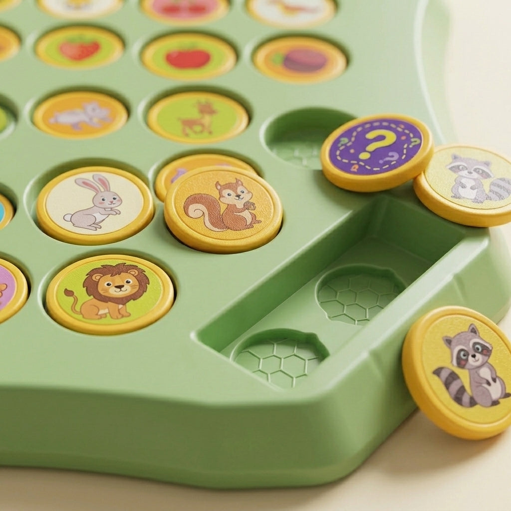Wooden Kids Memory Matching Game | Educational Toy 3-6 Years