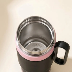 780ml Stainless Steel Insulated Water Bottle | Leakproof Flip Top Sipper with Handle | BPA-Free Sports Bottle for Gym, Office, School & Travel