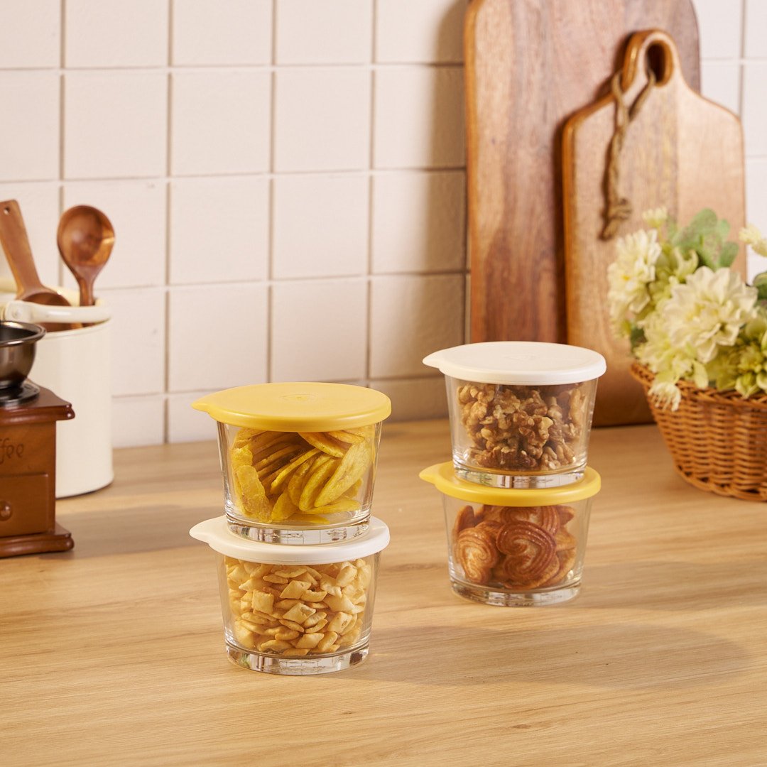 Crystal Clear Glass Sealed Fresh-Keeping Box | Premium Airtight Storage Container