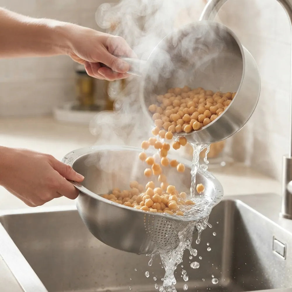 4-in-1 Rice Washer Bowl | Multipurpose Rice Washing, Straining, Mixing & Food Prep Bowl for Kitchen