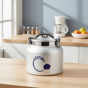 Premium Aluminum Alloy Grain Storage Container | Vacuum Sealed Freshness