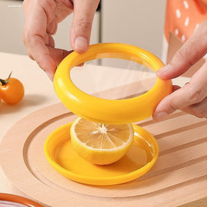 Silicone Fruit & Vegetable Fresh Cover Set (4 PCS) | Anti-Oxidation Food Storage Lids for Fridge