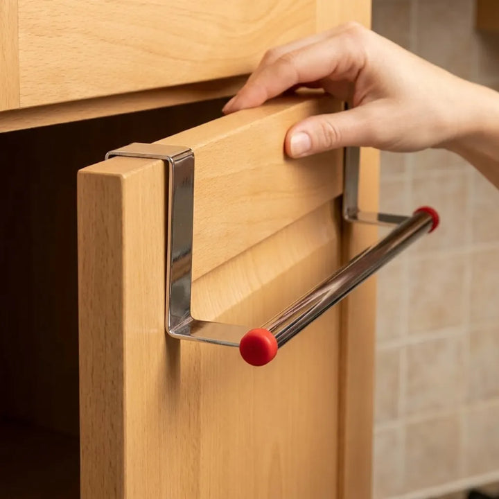 Stainless Steel Kitchen Cabinet Hanger | Multipurpose Towel & Cloth Hanging Bar