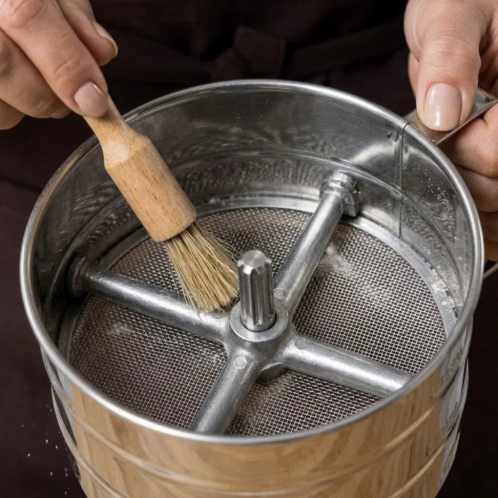 Heavy Duty Stainless Steel Flour Sifter with Handle – Baking Essentials