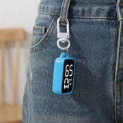 LED Digital Keychain Watch | Pocket Mini Timepiece for Students