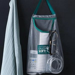 Reusable Mesh Storage Bags for Fruits & Vegetables | Washable Hanging Net Bags for Onion, Garlic & Kitchen Organization